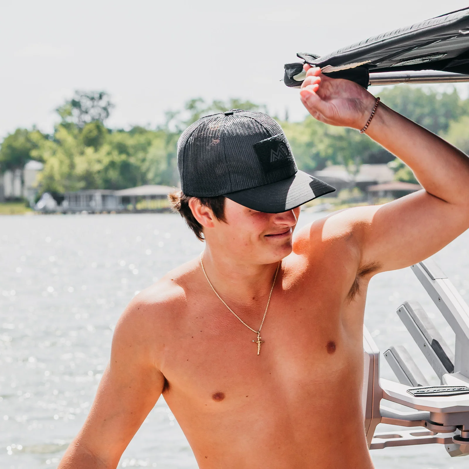 Six Panel All-Mesh Trucker Hat | Mission Outdoor - Image 2